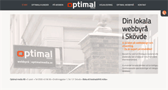 Desktop Screenshot of optimal.optimalmedia.se